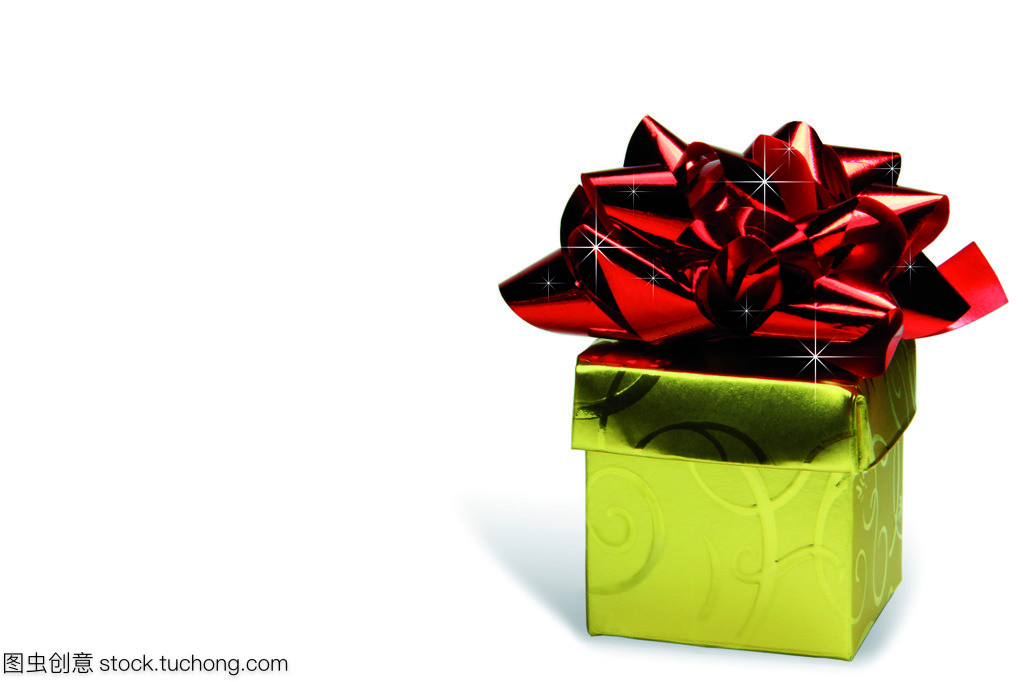 紅色蝴蝶結禮品盒